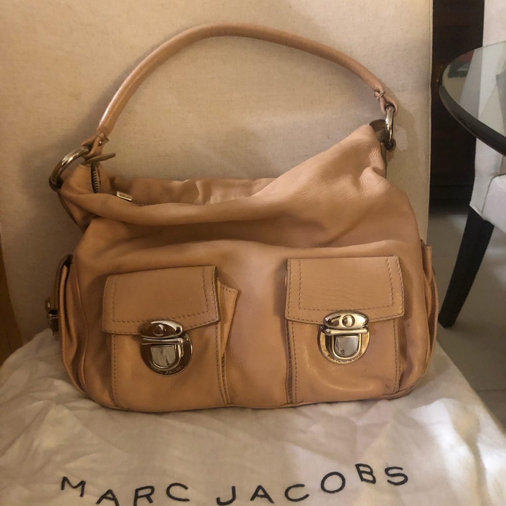 🔥sale🔥 Marc Jacobs leather multi pocket hobo bag